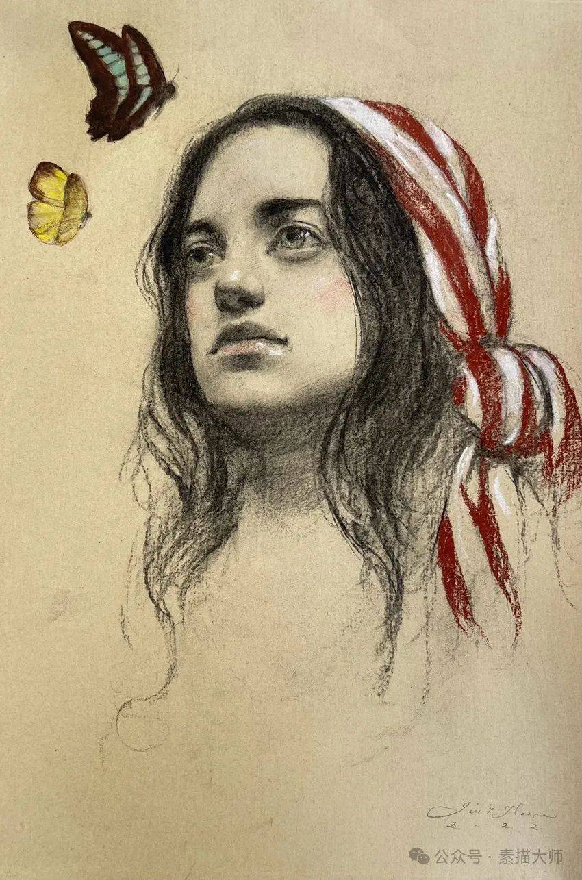 吉尔·胡珀 | 美国建筑艺术学院老师素描