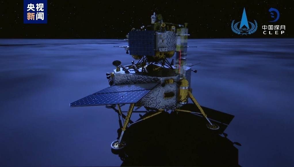 嫦娥六号完成采样 上升器从月背起飞进入预定环月轨道