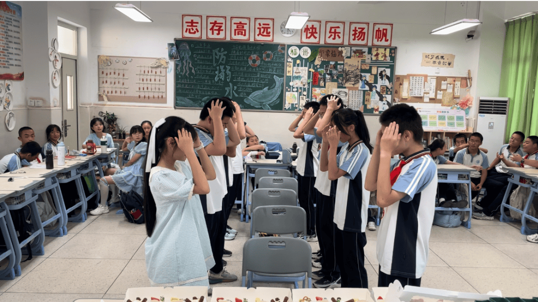 青春颂祖国 筑梦向未来——福州三中晋安校区初一年段举行"红领巾爱