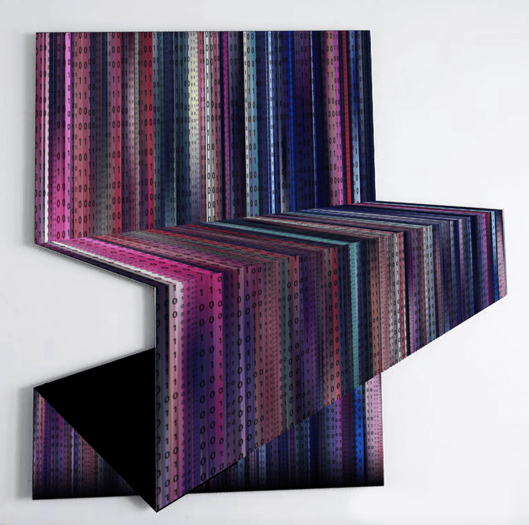 led灯-2024《变量-十四行诗》- 60×60cm-收藏级微喷,哈内姆勒 版画纸