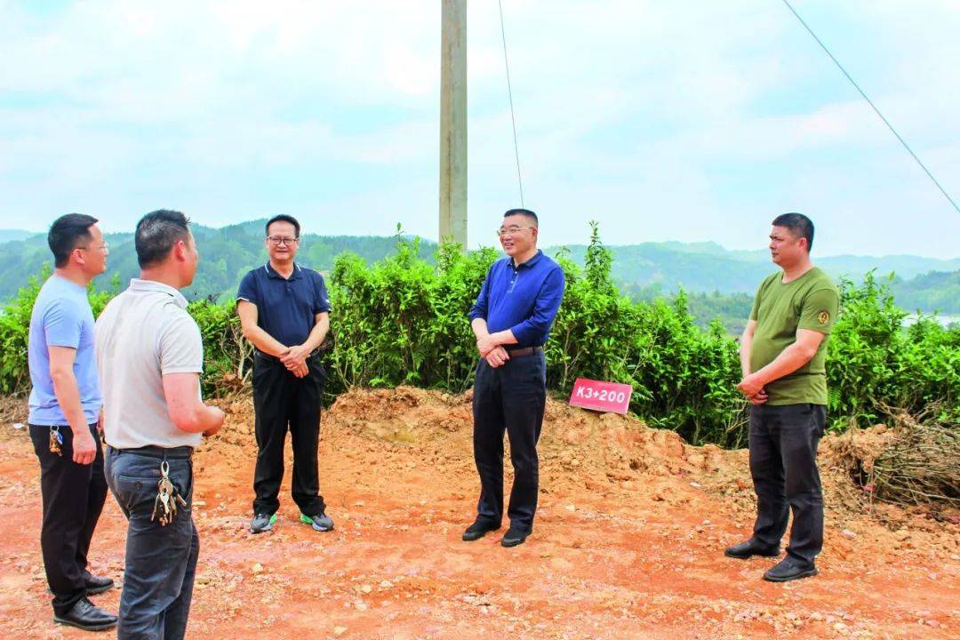会同县人大常委会主任刘拥军带队赴相关乡镇调研了解全县道路安全设施