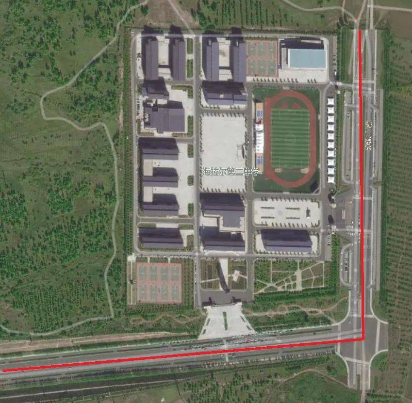 友好三街(东段)—海二中东路2.