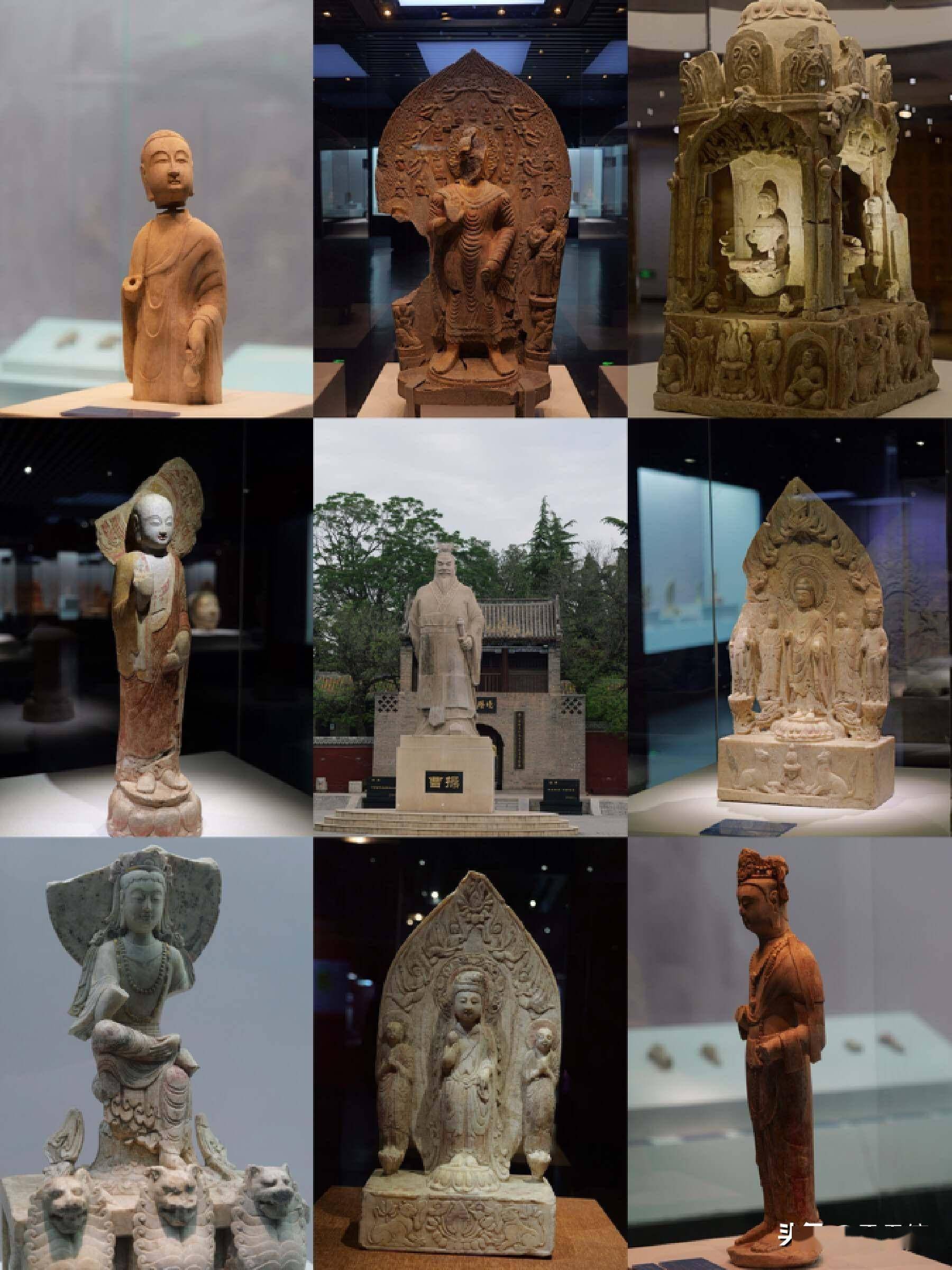 接着步行五分钟到的邺城考古博物馆,其实这个博物馆之前还被叫做佛