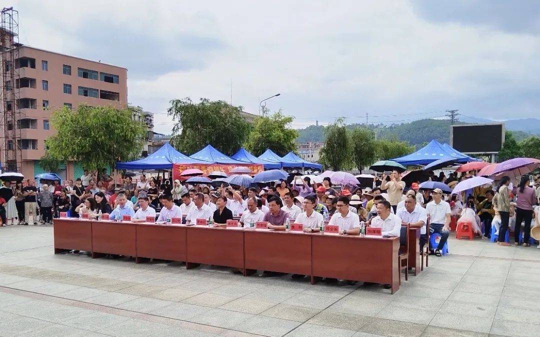 长江镇举行"百千万工程"招商引资项目集中签约仪式暨"我们的节日