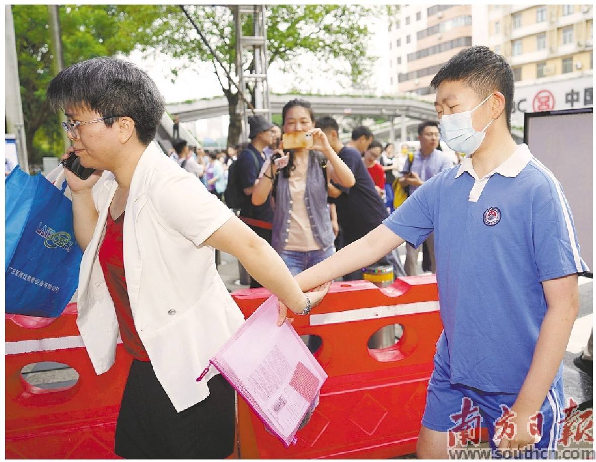 今年广东1400多名 残疾人考生参加高考