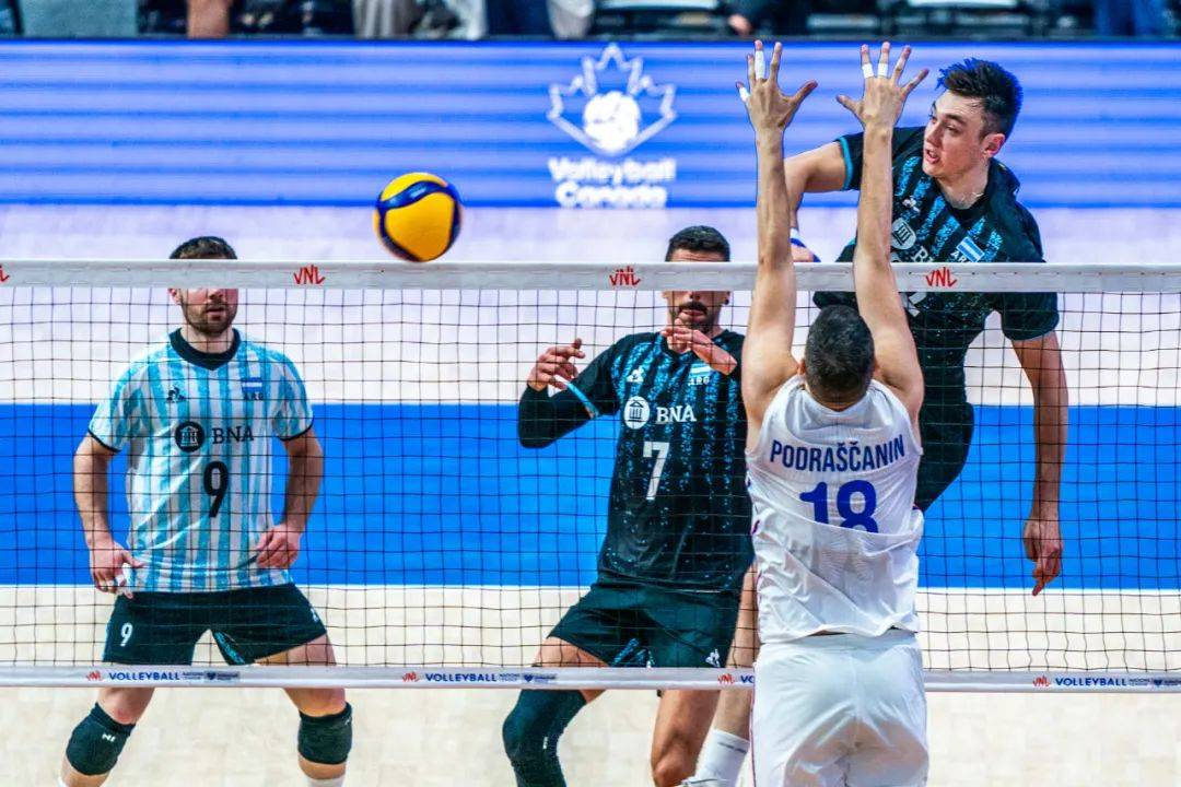 加拿大男排太猛了 直接开挂 世界排名狂飙 阿根廷男排和塞尔维亚上演