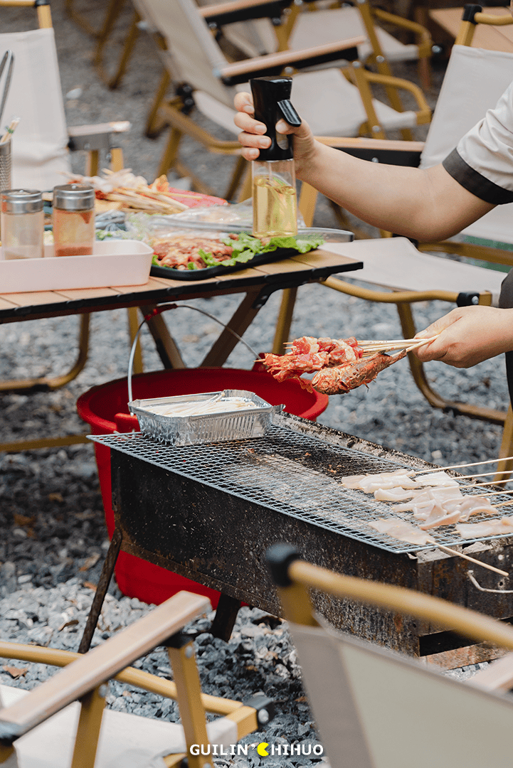 【小勺严选】79元享1大1小「有花小院」自助烧烤套餐,户外烤肉不限量!