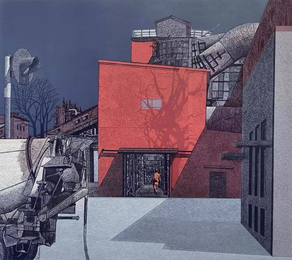 第十四届全国美术作品展览版画展区部分作品