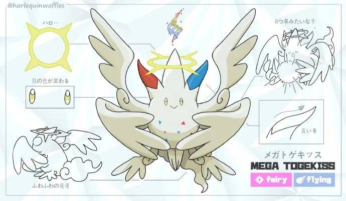 【图集】宝可梦mega进化新设计