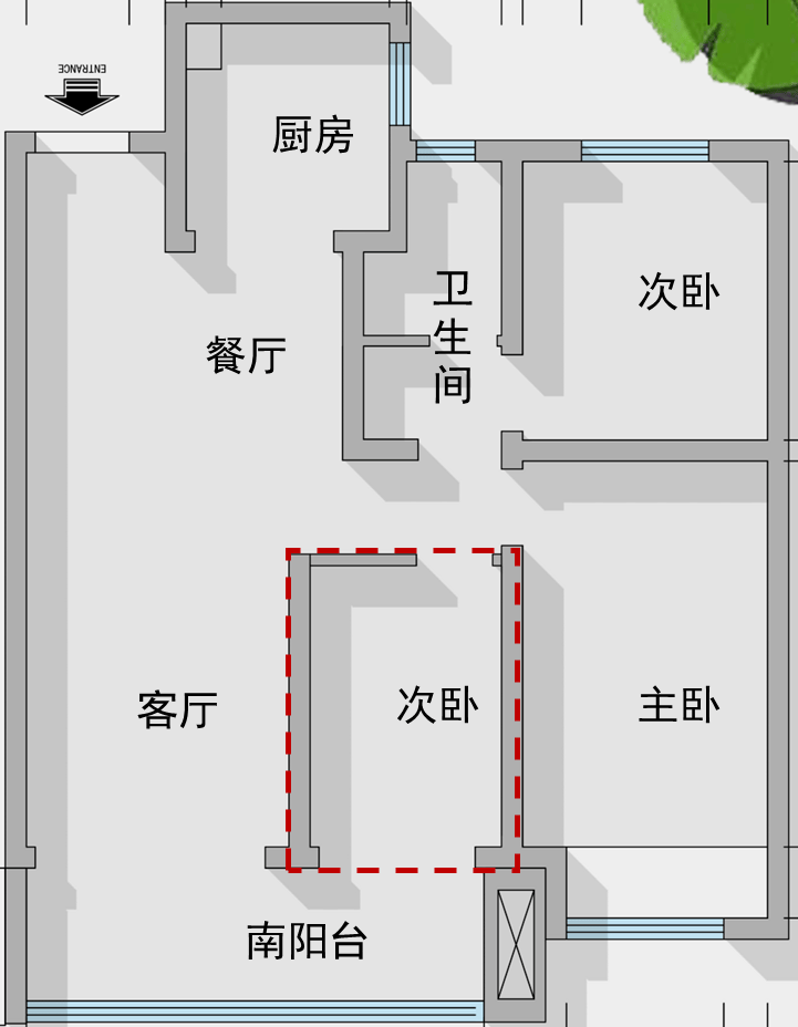 三大实用方案,解决99㎡次卧太小难题!_空间_装修_卧室