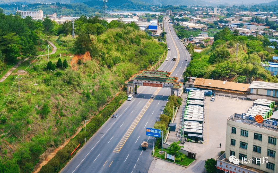 国道g205线一路段改线工程审批前公示67→_蕉岭县_梅州市_建设