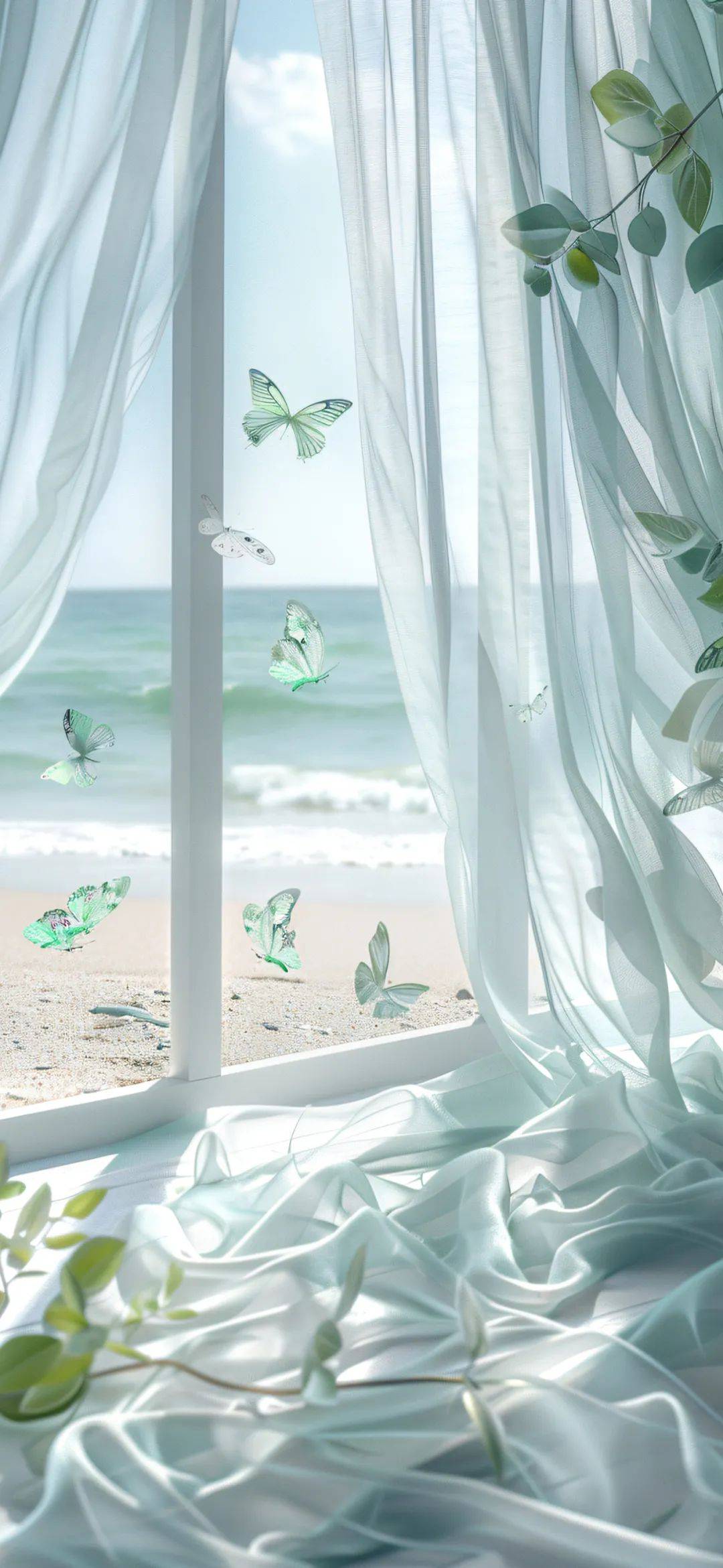 专题壁纸 | 薄荷曼波的绿色系壁纸