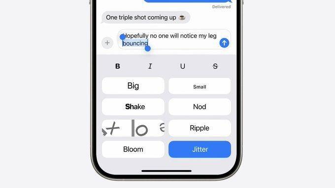 ios短信回声效果