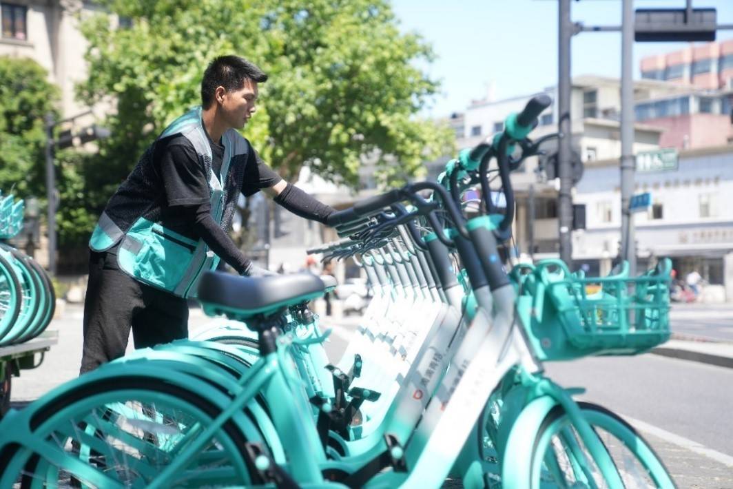 滴滴青桔用户骑行量上涨(受访者供图)今年高考与小长假重叠,滴滴在