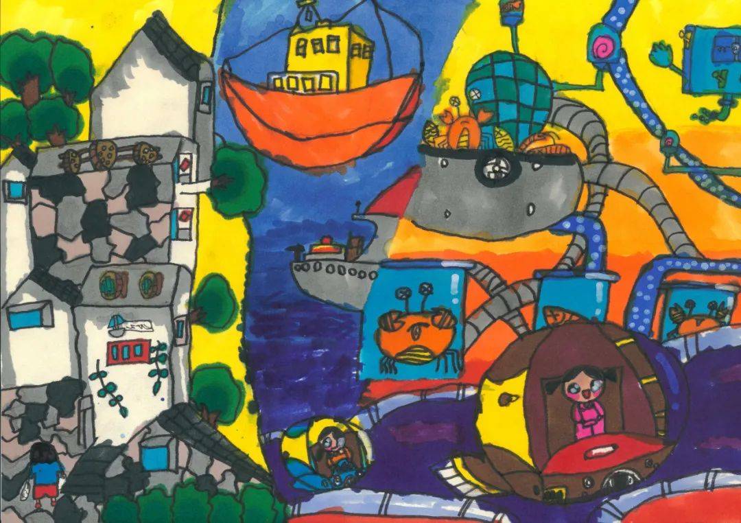儿童友好丨洞头区第三届儿童友好主题创意绘画大赛结果公布!