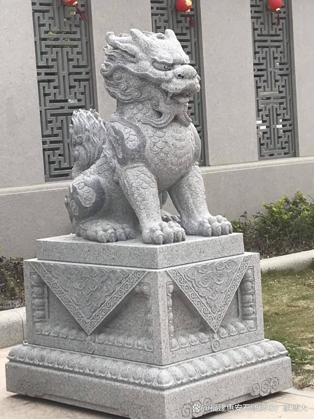 麒麟石雕的摆放:如何提升家居品味?