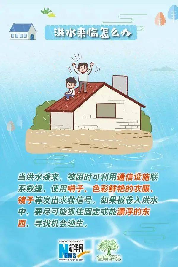 【温馨提示】这些防汛知识,请牢记