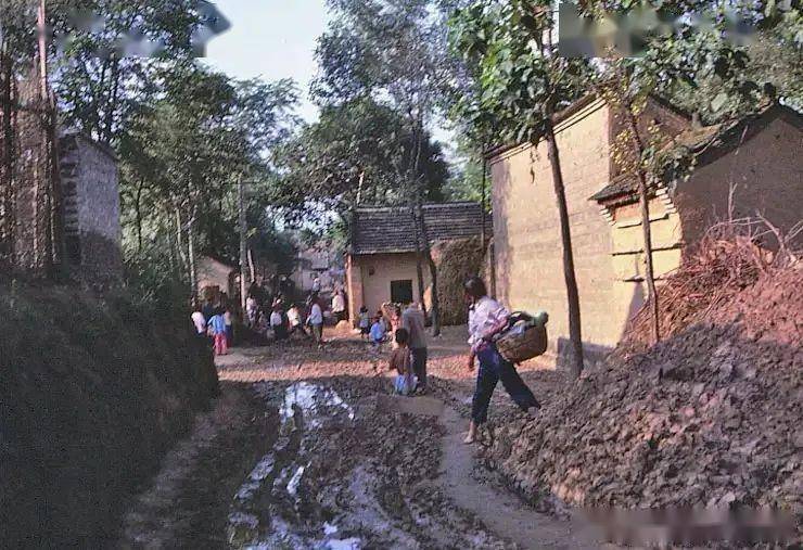 老照片:1983年西安,百姓市井生活