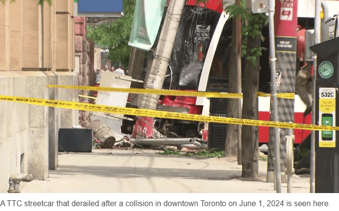 多伦多华人小姐姐被ttc撞车逃逸!狂按喇叭,公车一脚油门溜了