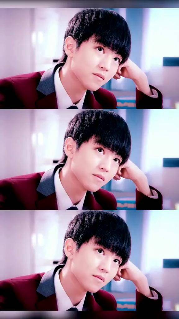 咳咳,呼,哪吒 你爱的小凯呐 王俊凯 tfboys 送你999颗小心心 三屏看