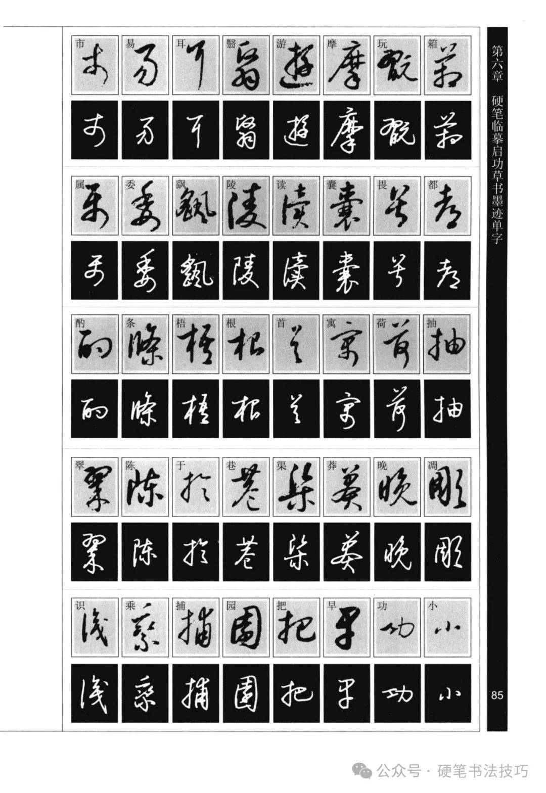《钢笔手写体草书技法》基础符号 部首 篇章