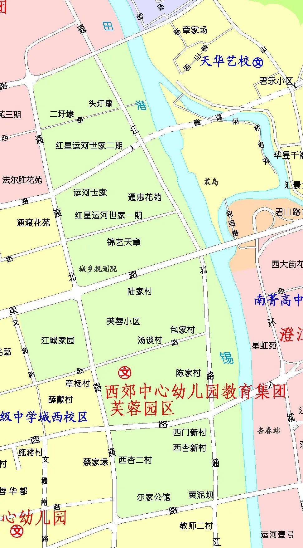 江阴夏港街道地图图片