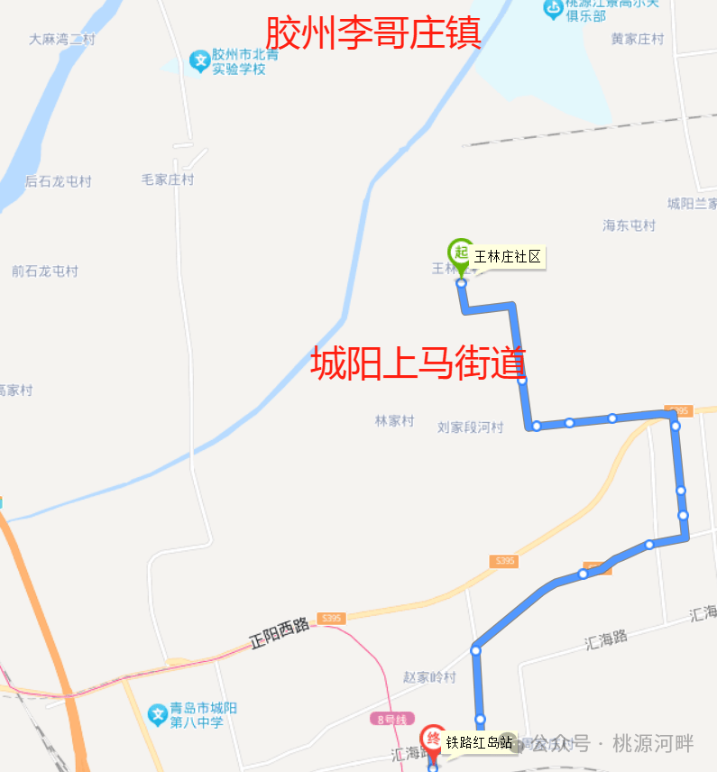 胶州市公交车路线图图片