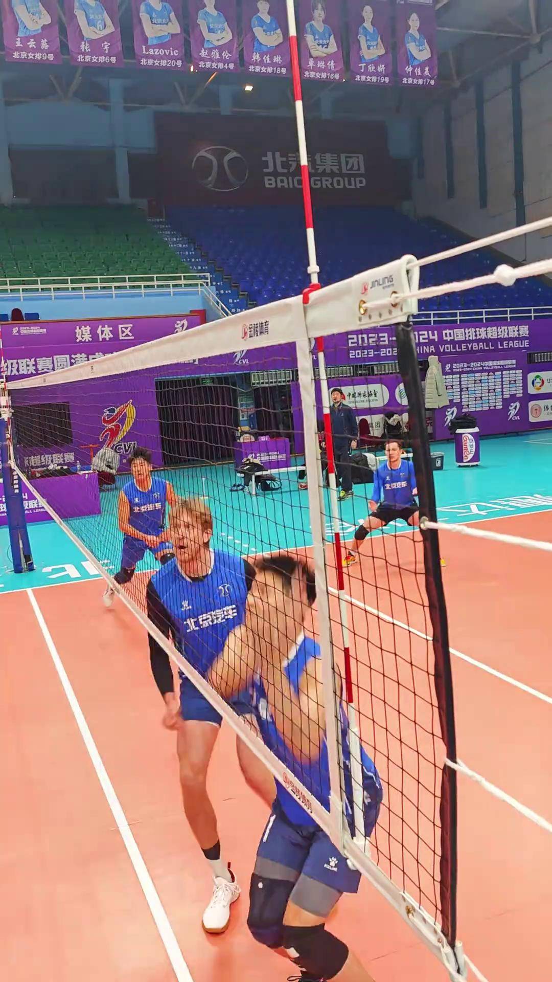 男排 日常训练 volleyball 拦网得分 排球达人