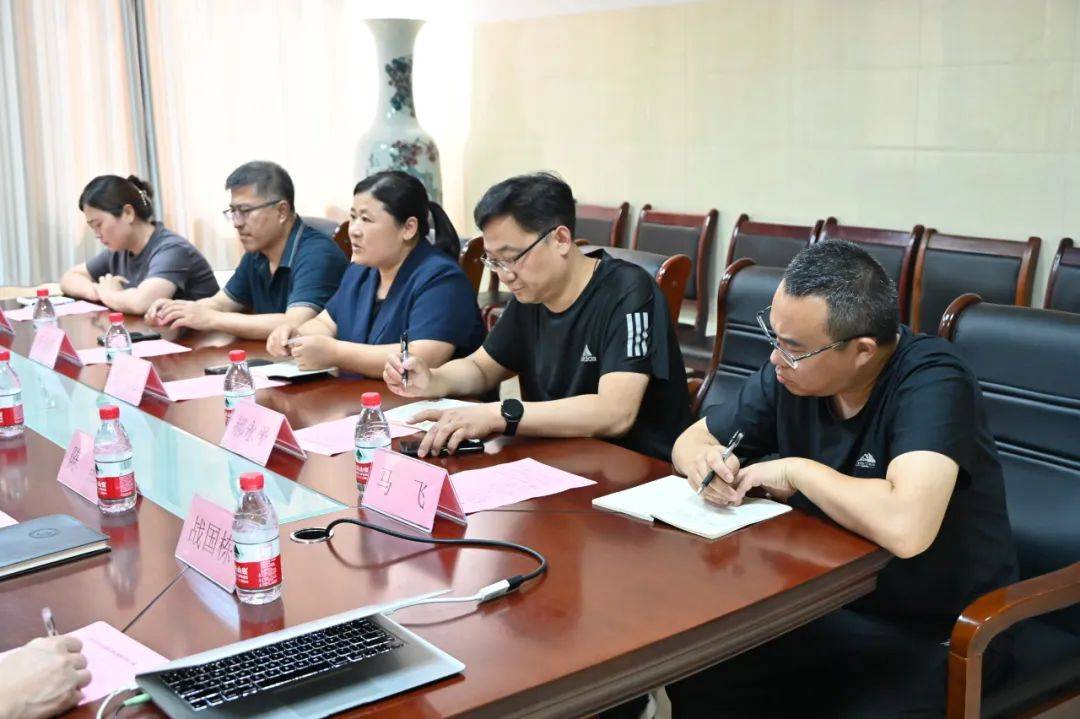 高青县中医医院到宁津县中医院参观调研