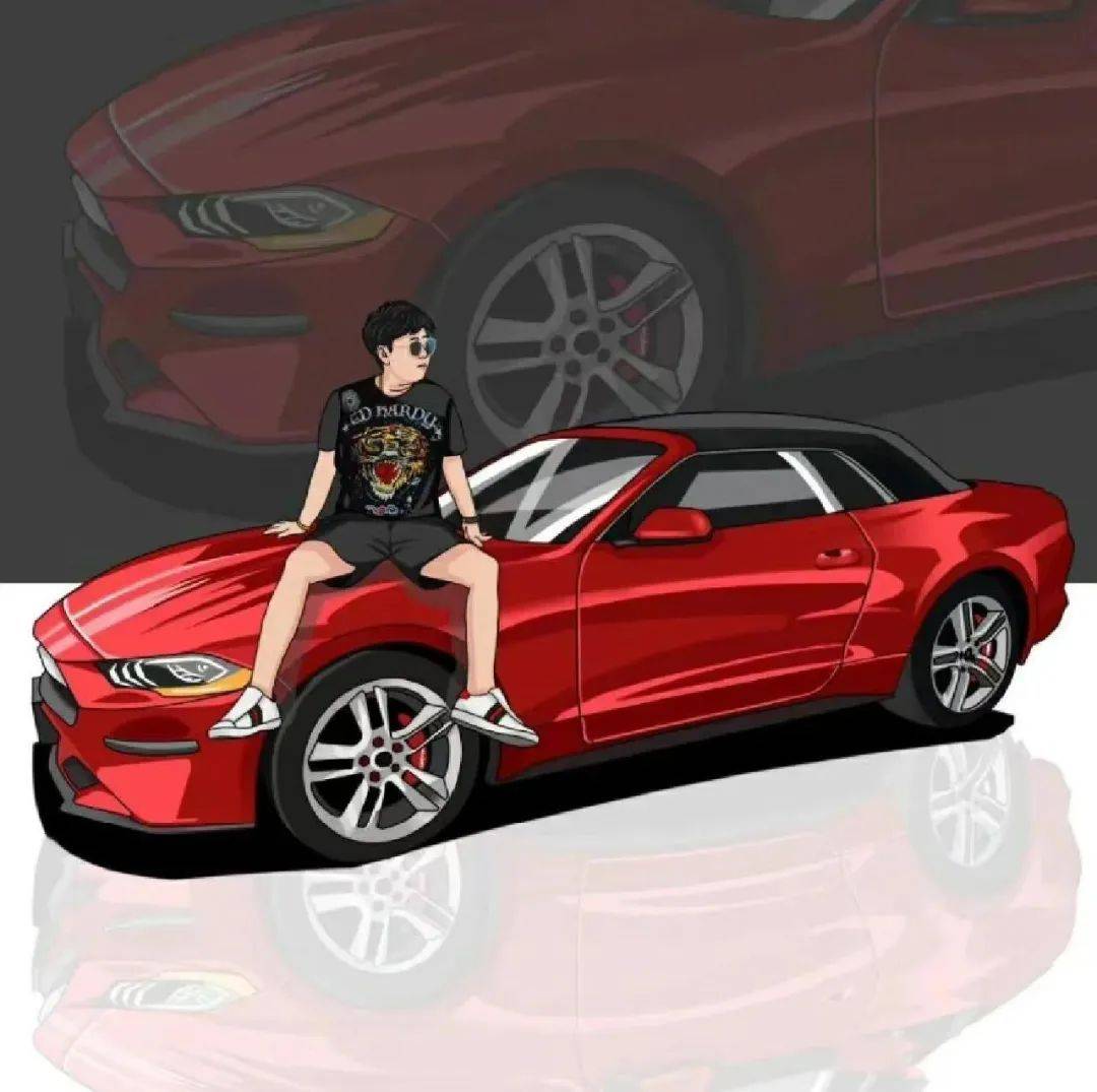 酷酷的个性车主头像!