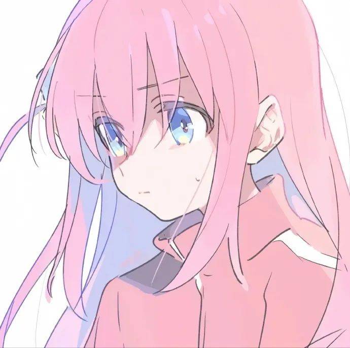 粉色招桃花甜妹动漫女头_男女_来自_头像