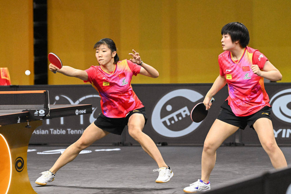 亚洲青少年乒乓球锦标赛u19双打赛况