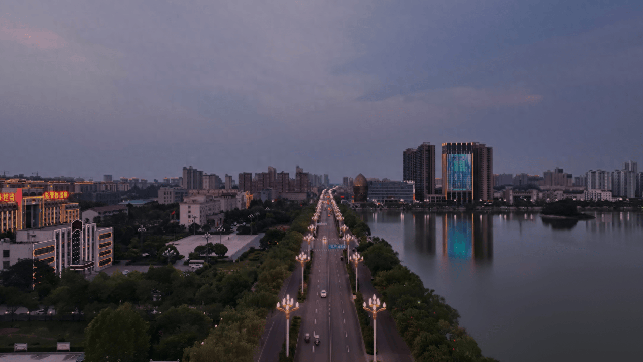 睢县夜景图片