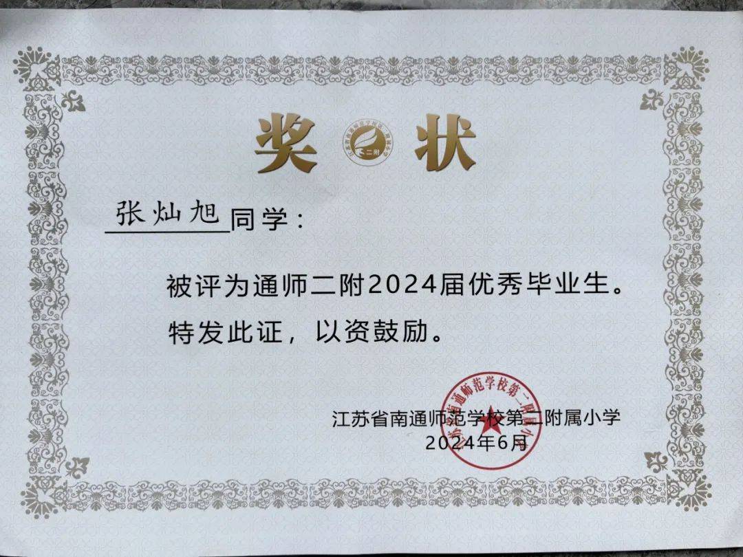 【二附集团·通师二附】优秀毕业生风采6丨红日初升,其道大光——六(4