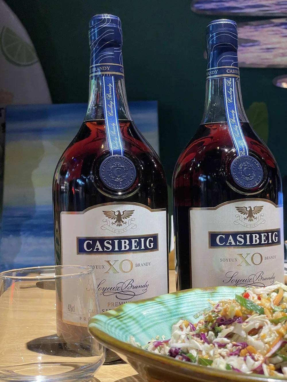 不愧为烈酒「xo白兰地」,法国原瓶进口