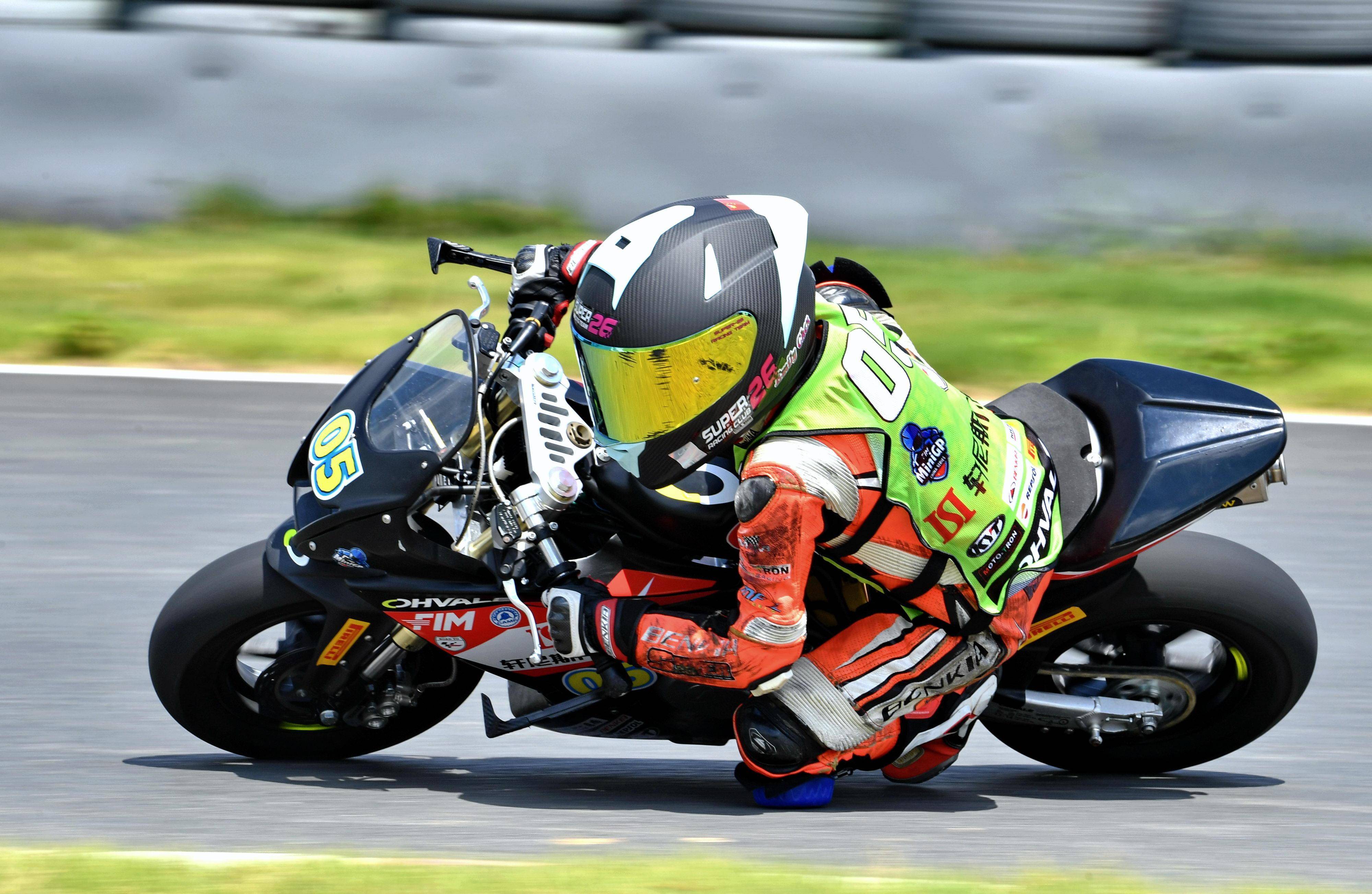 国际摩联 minigp 中国站揭幕战,super-26 赛车队大获全胜