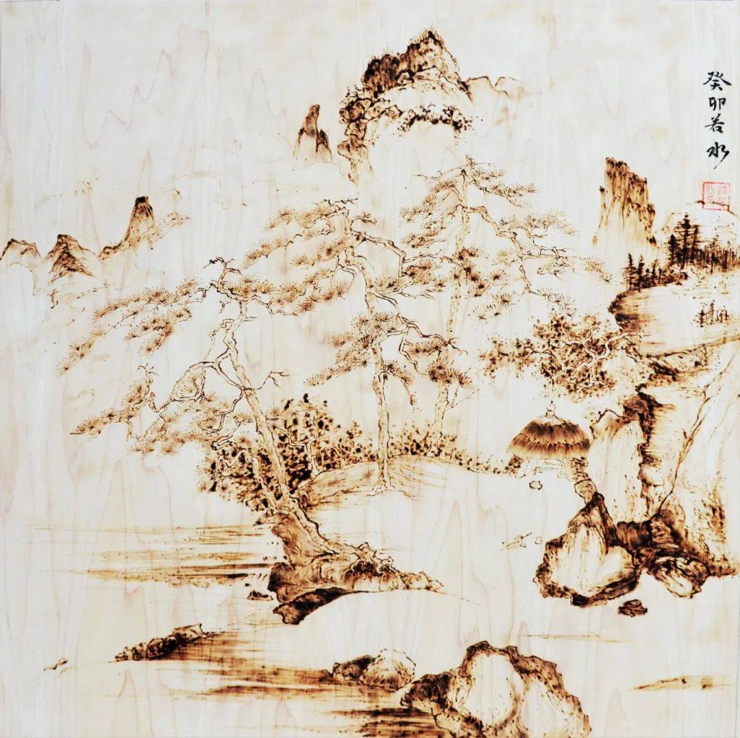 中国烙画艺术家协会名誉会长汪鹤鸣大师门下学习常州烙画技艺,在精进