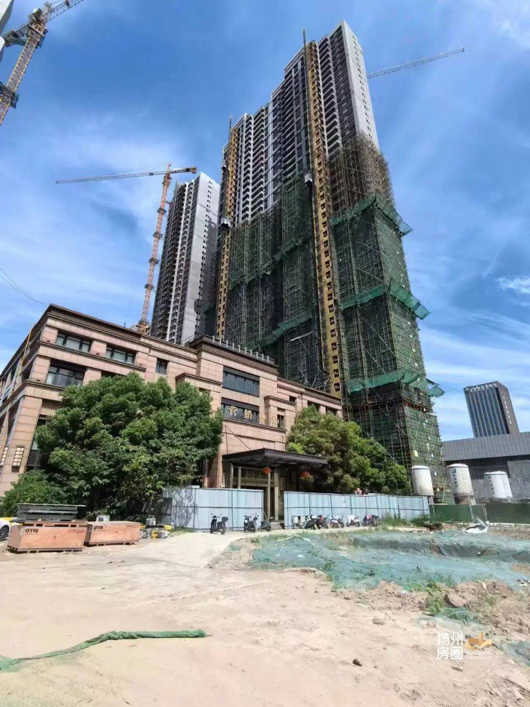 扬州第一高楼,要复工了?_金奥_中心_项目