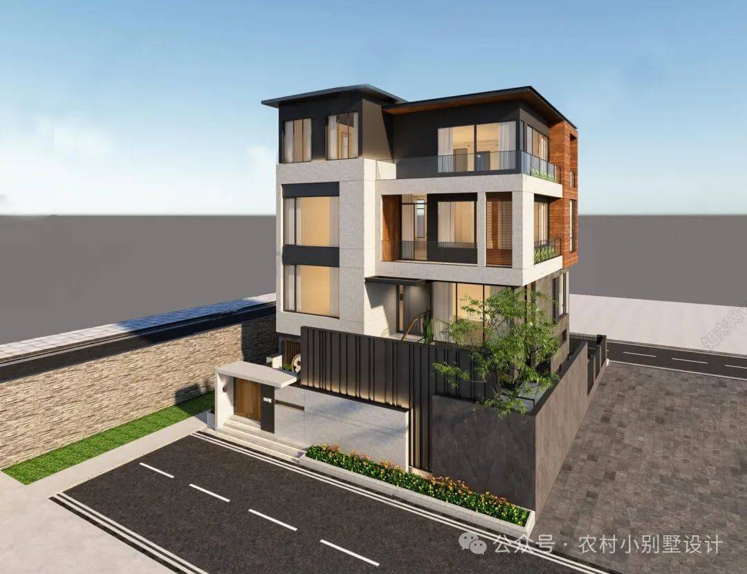 九款现代风格自建独栋别墅方案