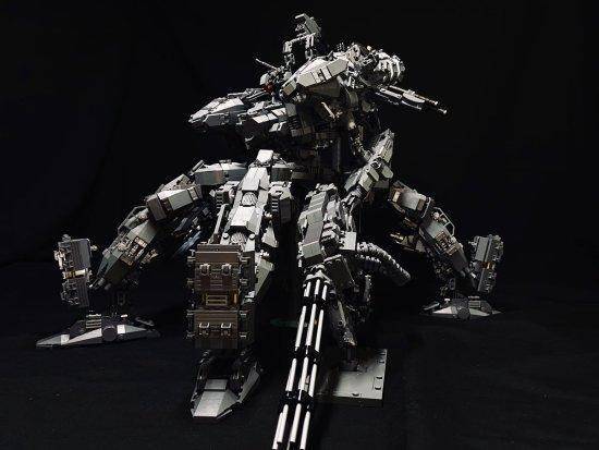 大神乐高拼装超帅《装甲核心6》机甲 探索无限可能!