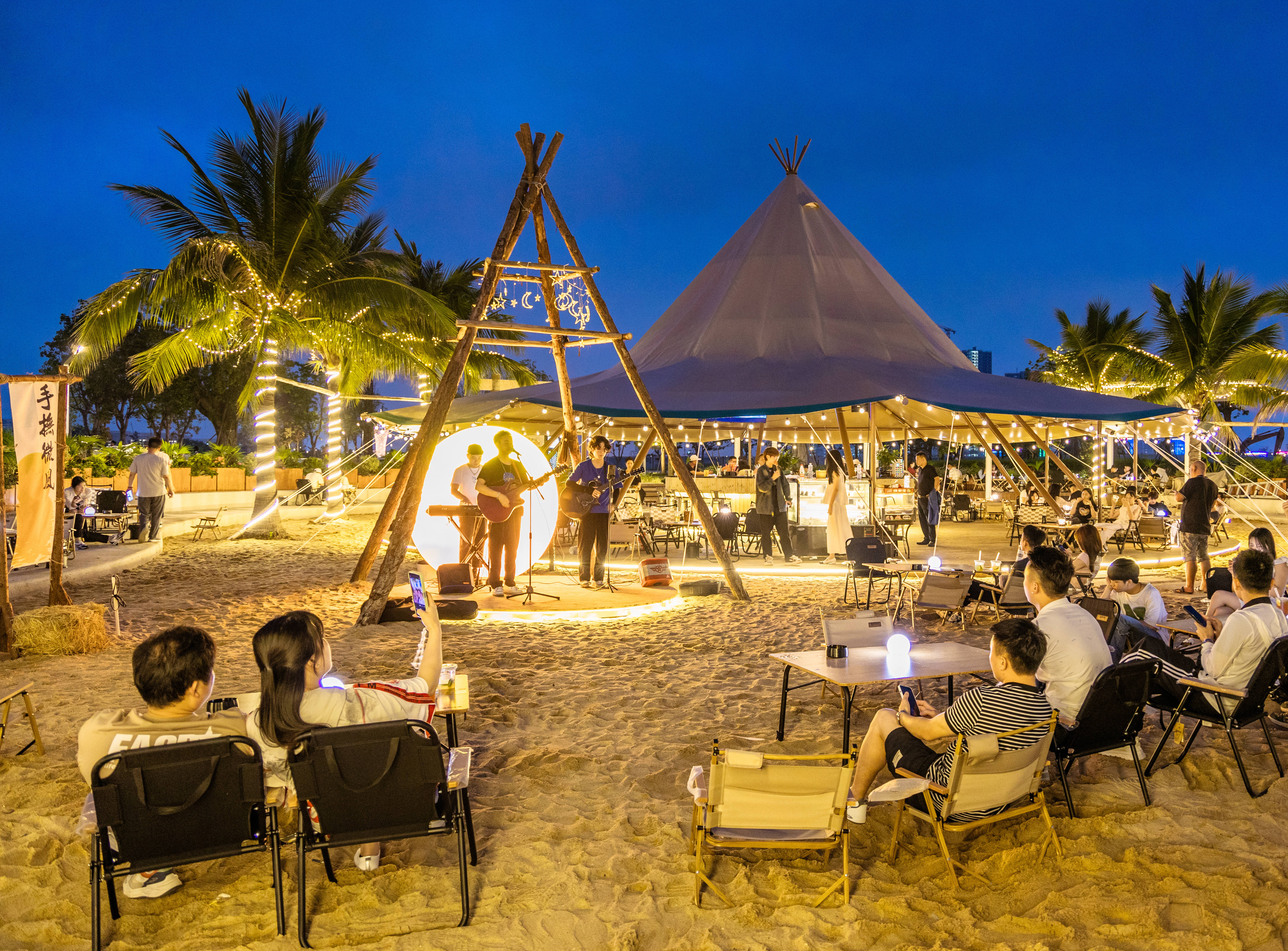视频|海边过夏天,滨海湾"好city"!