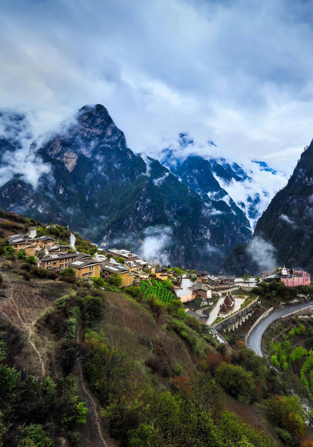 香格里拉景区海拔图片