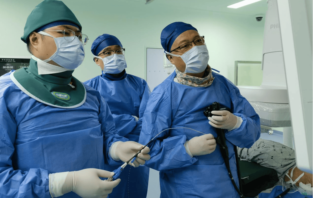 山西省人民医院和平院区完成一例复杂性ercp手术