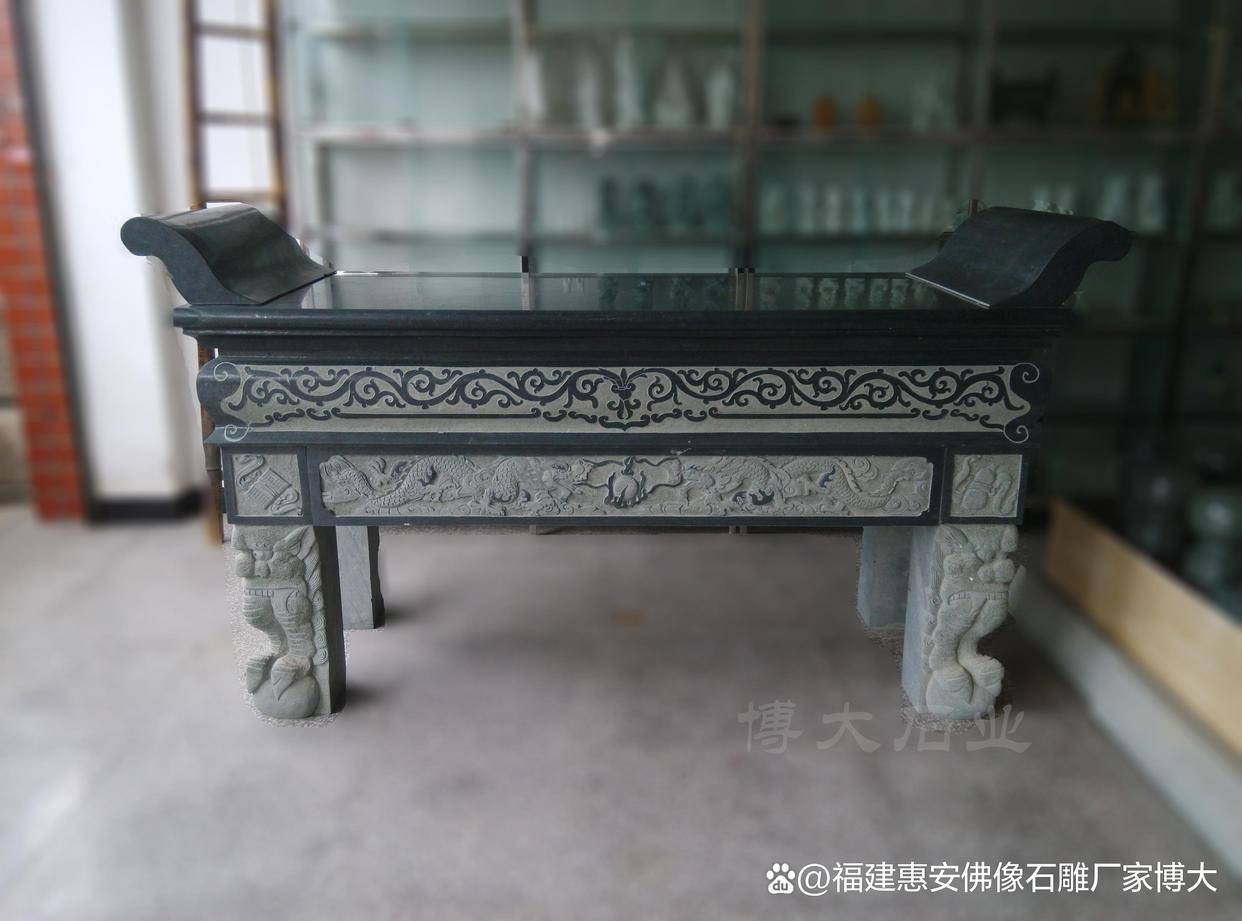 寺庙石雕供桌的防水与防风化处理