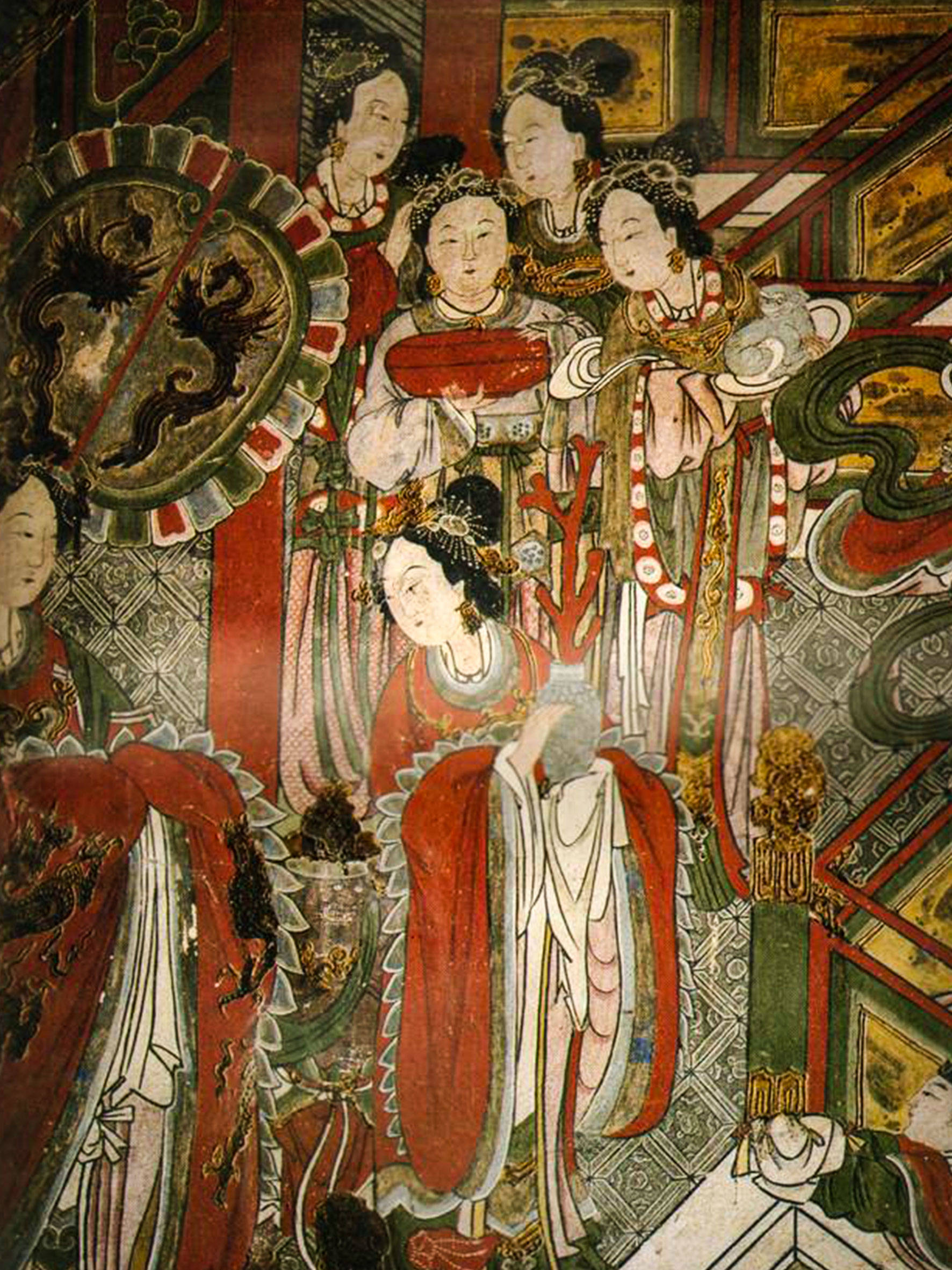 可以影响美学的山西古建筑壁画,共同赏析