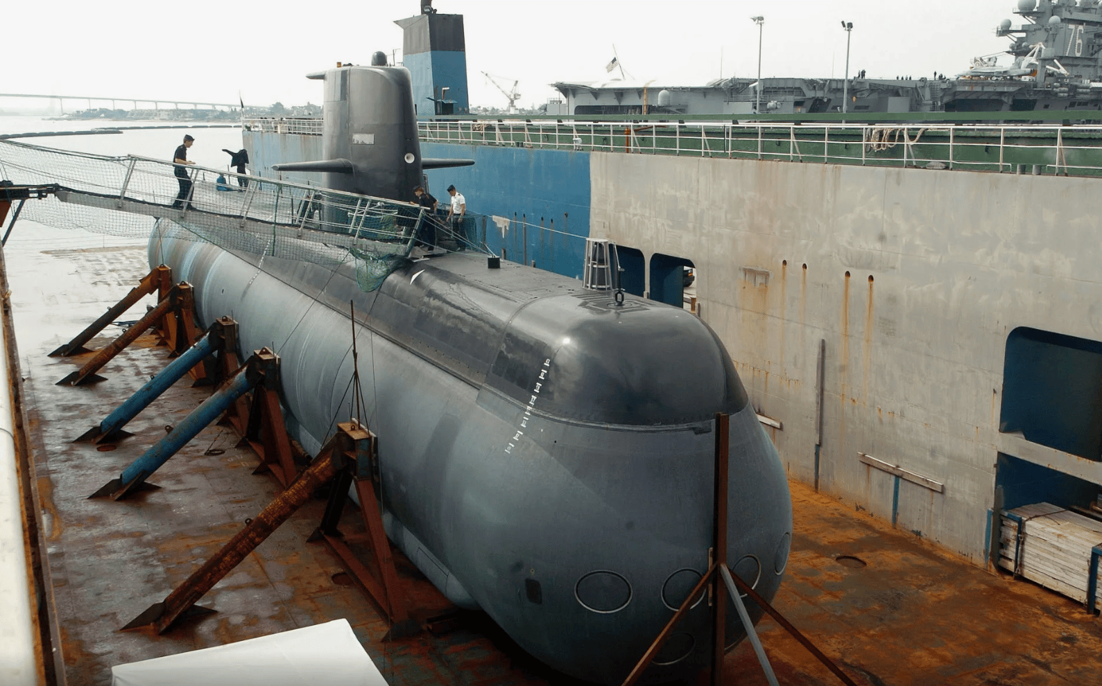 瑞典海军南曼兰号潜艇重新下水 耗资4100万欧元 延长潜艇使用寿命