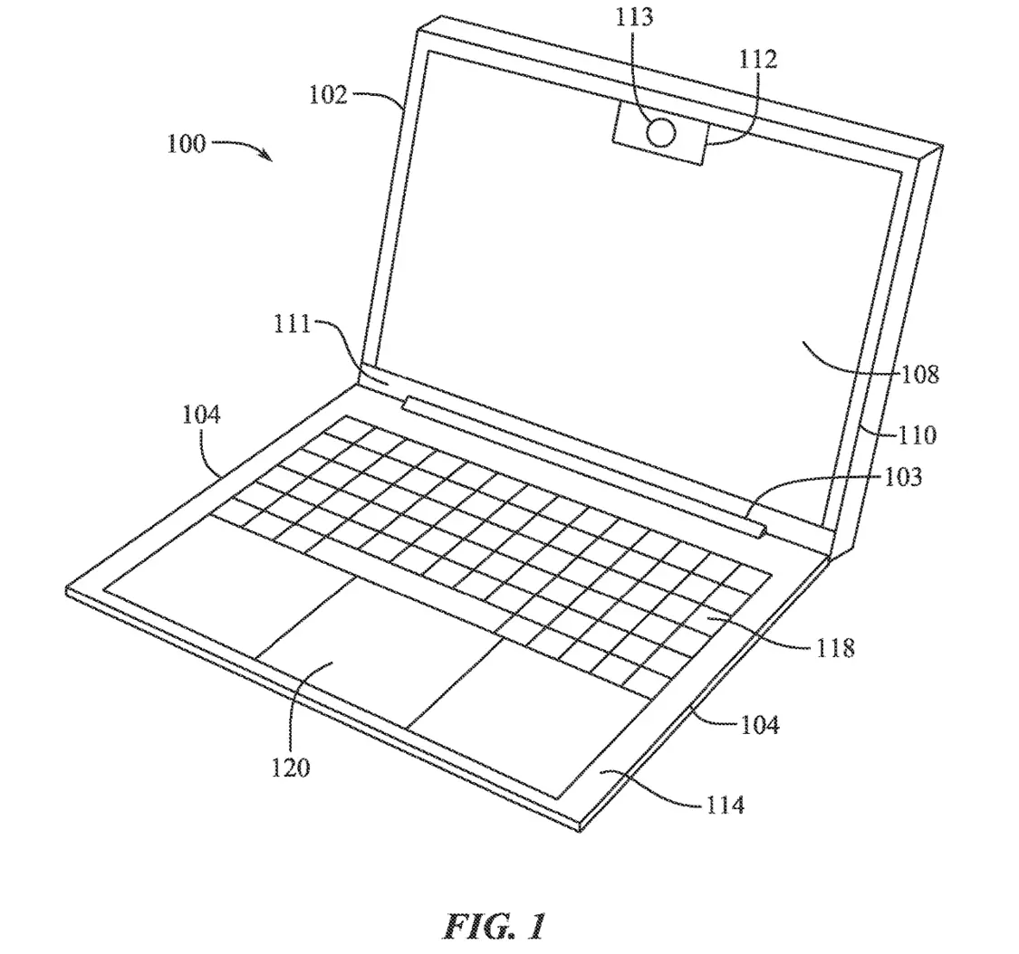 苹果专利探索MacBook FaceTime摄像头方案：模块化设计，可移动、更换 