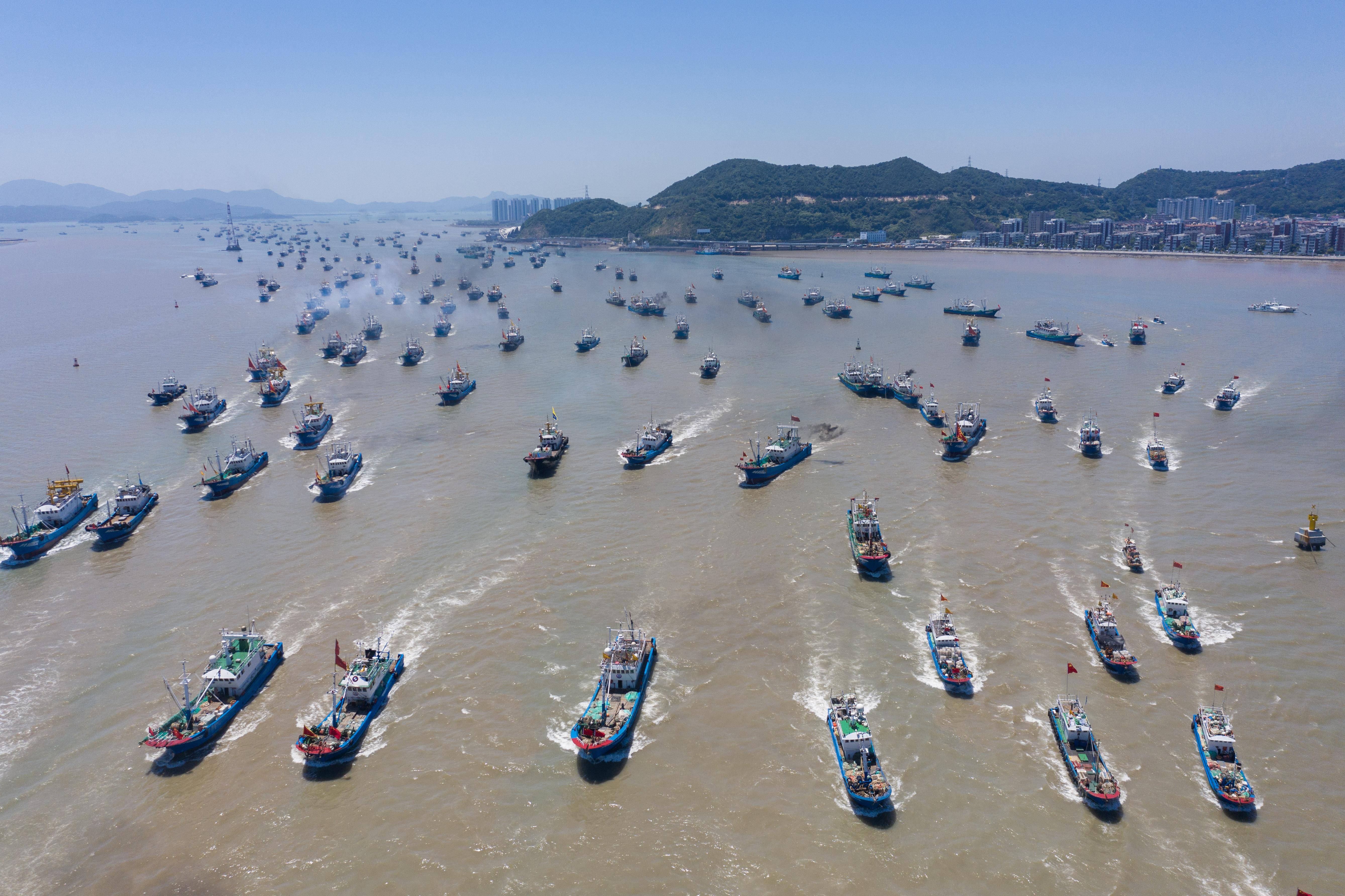 新华全媒 |东海开渔_舟山_渔船_徐昱