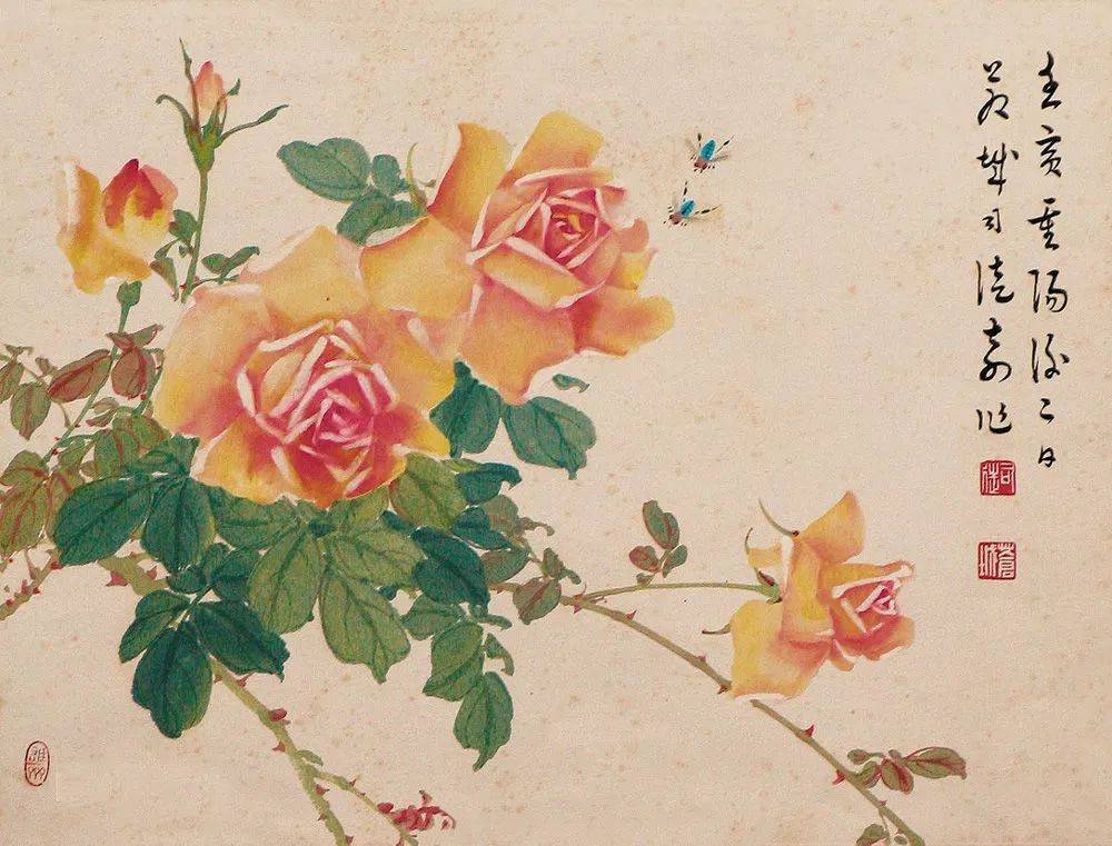 他所画牡丹,真美_司徒奇_艺术_美术