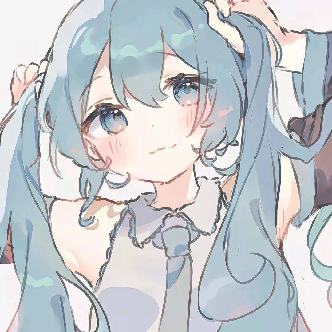 动漫头像女神初音未来动漫女头